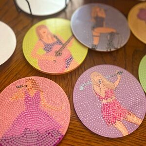 Taylor Swift Diamond Art Coaster Project